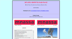 Desktop Screenshot of mnassa.org.za