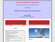 Tablet Screenshot of mnassa.org.za